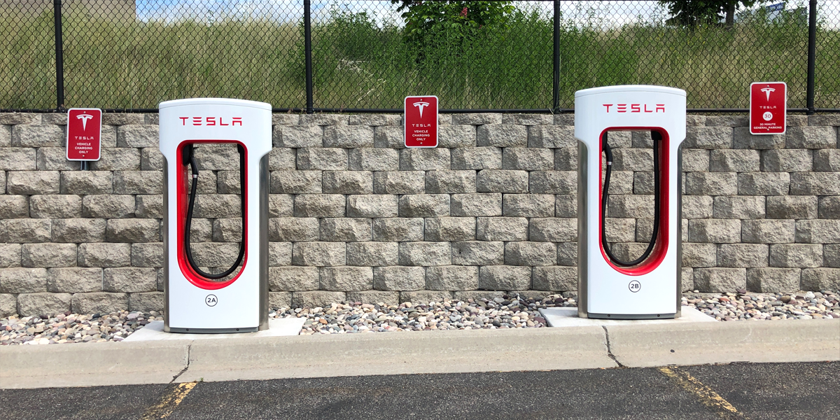 Tesla Opens Up Supercharger Network To All EVs In The UK